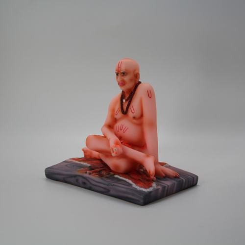 Swami Samarth Idol for Car Dashboard, Return Gifts, Swami Samarth Statue for Home, Shree Samarth Murti for Pooja, Housewarming Gift